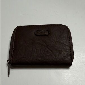 Rosetti Dark Brown Faux Leather Wallet